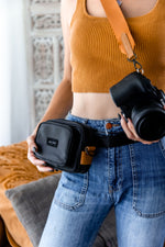 Load image into Gallery viewer, &#39;Frankie&#39; Photographer&#39;s Fanny Pack - Black
